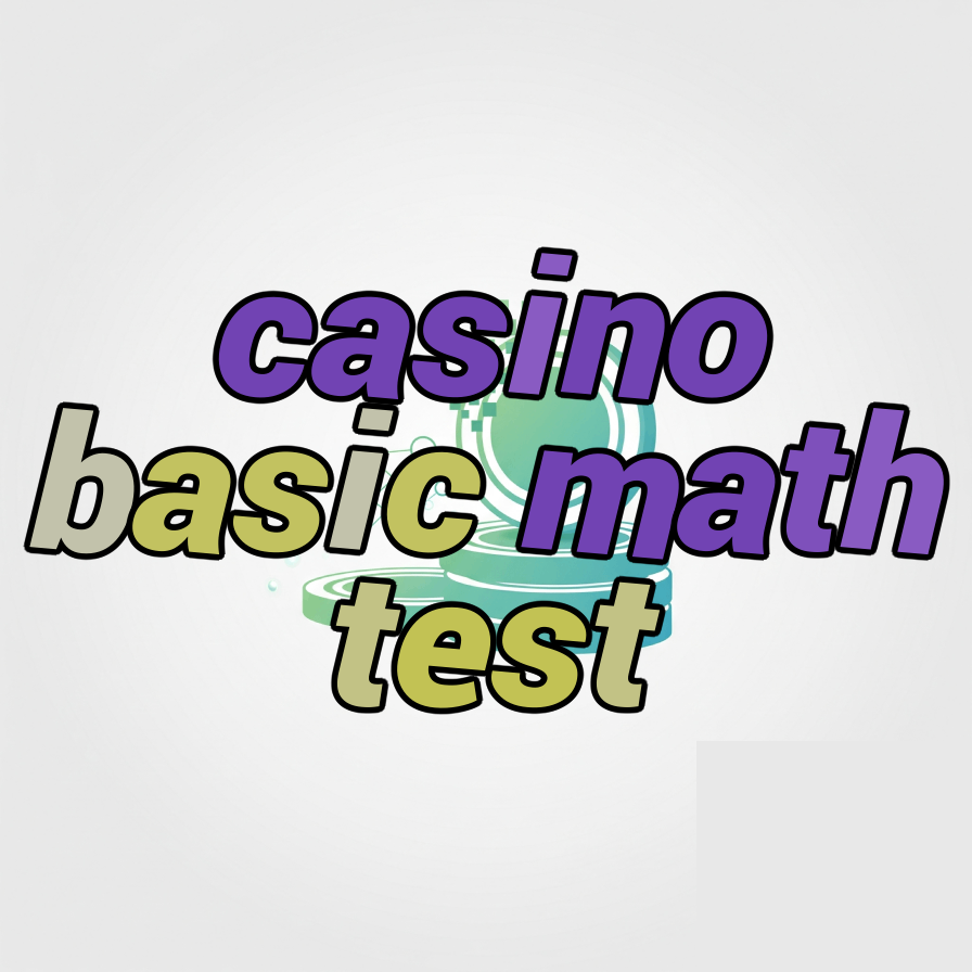 casino basic math test